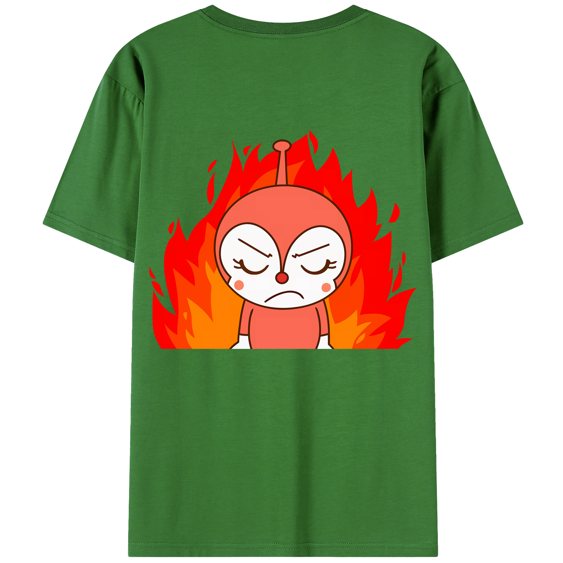 アンパンマン Anpanman レディース半袖Tシャツ(バックプリント)